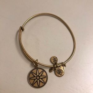 Alex and ani gold bangle